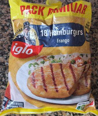 18 Hamburgers Frango