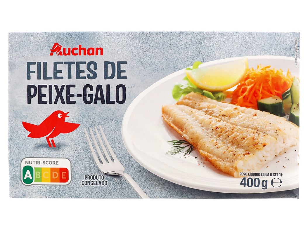 Filetes de Peixe-Galo Congelados
