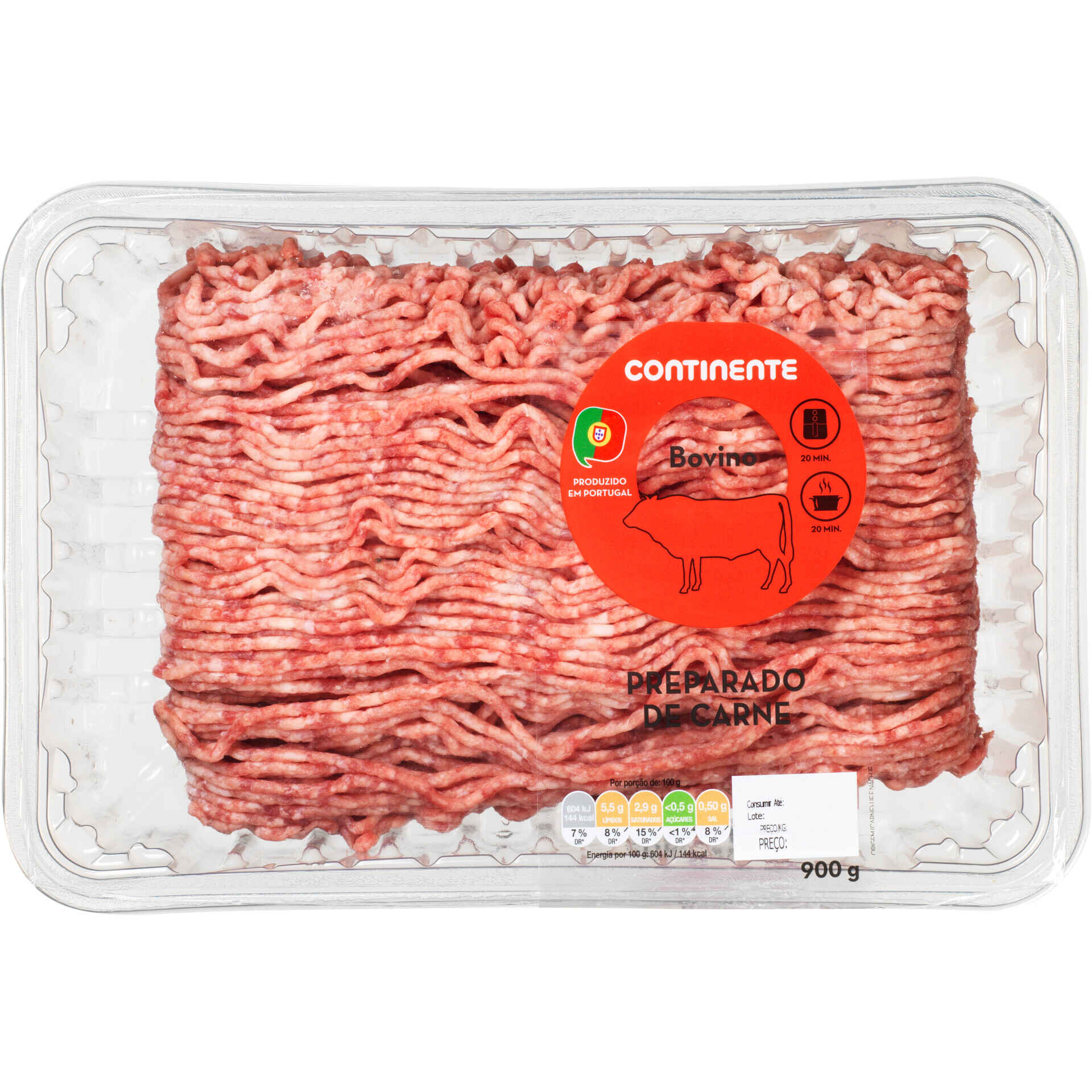 Preparado de Carne Picada Bovino