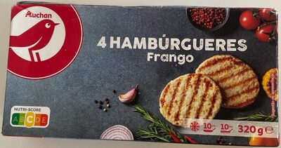4 Hambúrgueres Frango