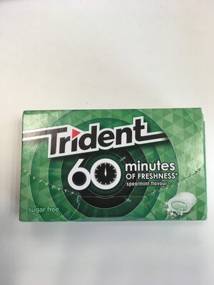 60 minutes of freshiness spearmint