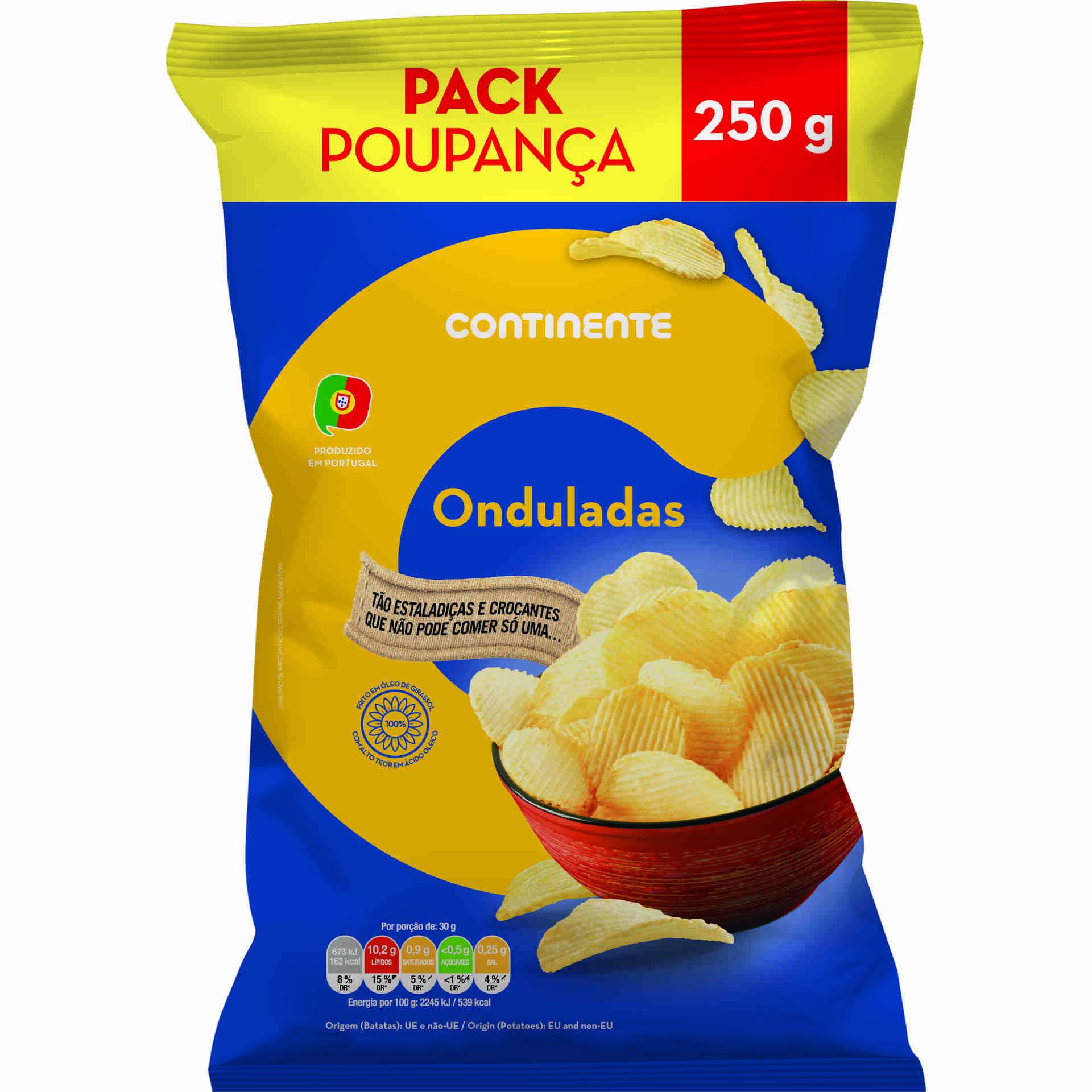 Batata Frita Ondulada Com Sabor A Paprika