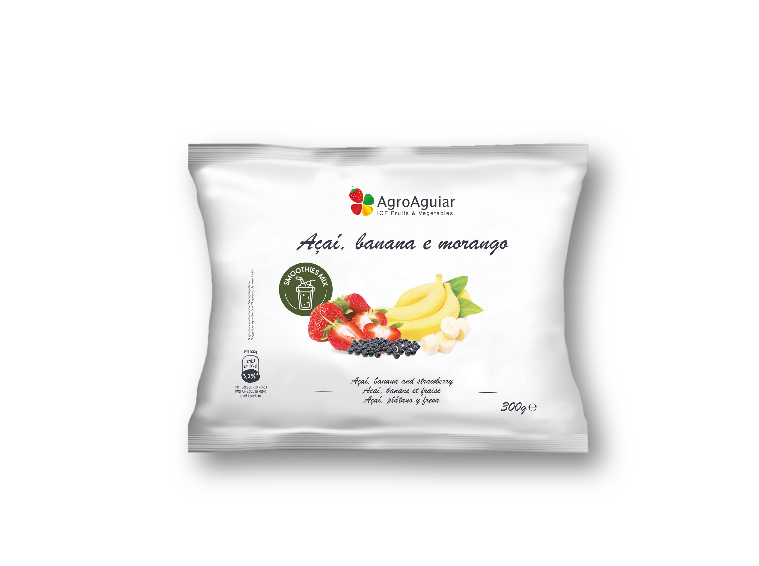 Açai, Banana E Morango