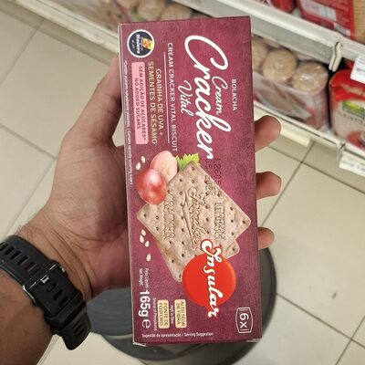 BOLACHA CREAM CRACKER VITAL