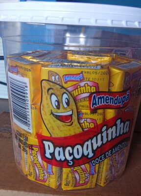 Paçoca Retangular embrulhada