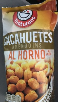 Cacahuetes tostados al horno