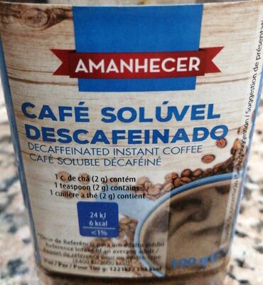 Café Solúvel Descafeinado