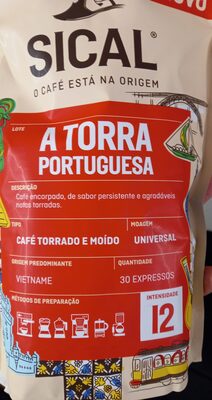 Cafe Moído Torra Portuguesesa Sical
