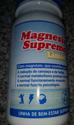 Magnésio Supremo Limão