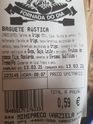 Baguete Rústica