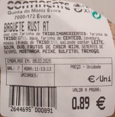 Baguete Rust At