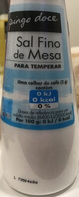 Sal Fino de Mesa