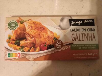 Caldo em Cubo Galinha