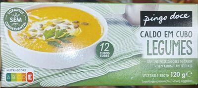 Caldo em Cubo Legumes