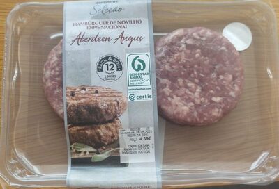 Hambúrguer de Novilho 100% Nacional Aberdeen Angus