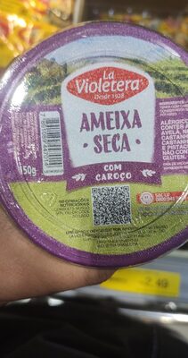 ameixa seca com caroço