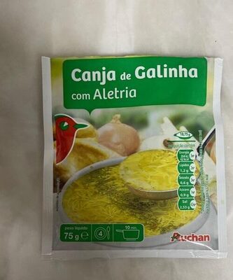 Canja de Galinha com Aletria