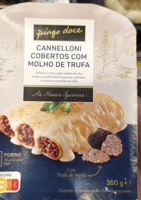 Cannelloni Cobertos com Molho de Trufa