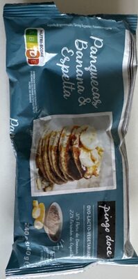 Panquecas Banana e Espelta
