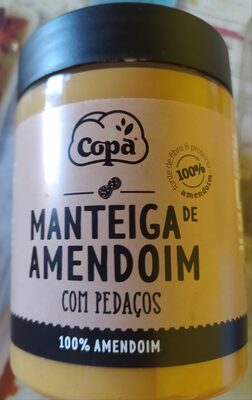 Manteiga de Amendoim com Pedaços