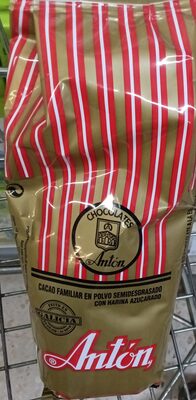 anton chocolate em pó