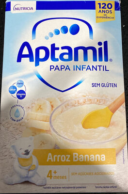 Papa Infantil Arroz Banana