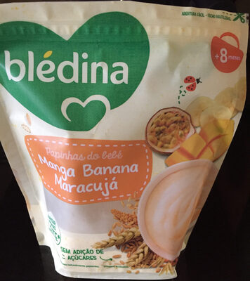 Papinhas do Bebé Manga Banana Maracujá