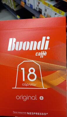 Capsulas Buondi Nespresso Pack Orig 18 uni