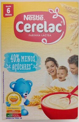 Farinha Láctea 40% Menos Açúcar