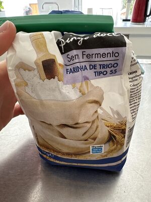 Farinha de Trigo Tipo 55 Sem Fermento