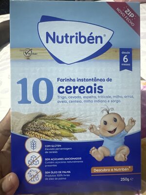 Farinha instantânea de cereais