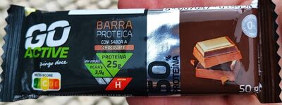 Barra Proteica com Sabor a Chocolate