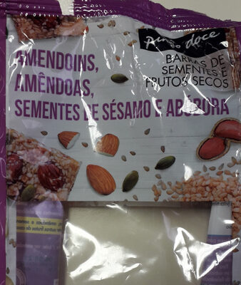 Barras de Sementes e Frutos Secos