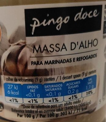 Massa d'alho
