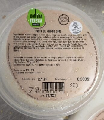 Pasta de Frango 300g
