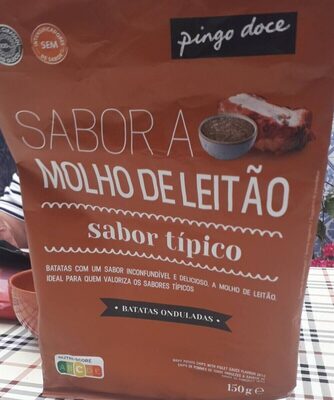 Batatas Onduladas Sabor a Molho de Leitão