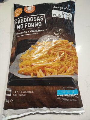 Batatas palitos finos