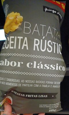 Batatas Fritas Lisas Batatas Receita Rústica