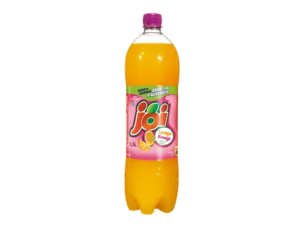 Refrigerante de sumos de laranja e maracujá