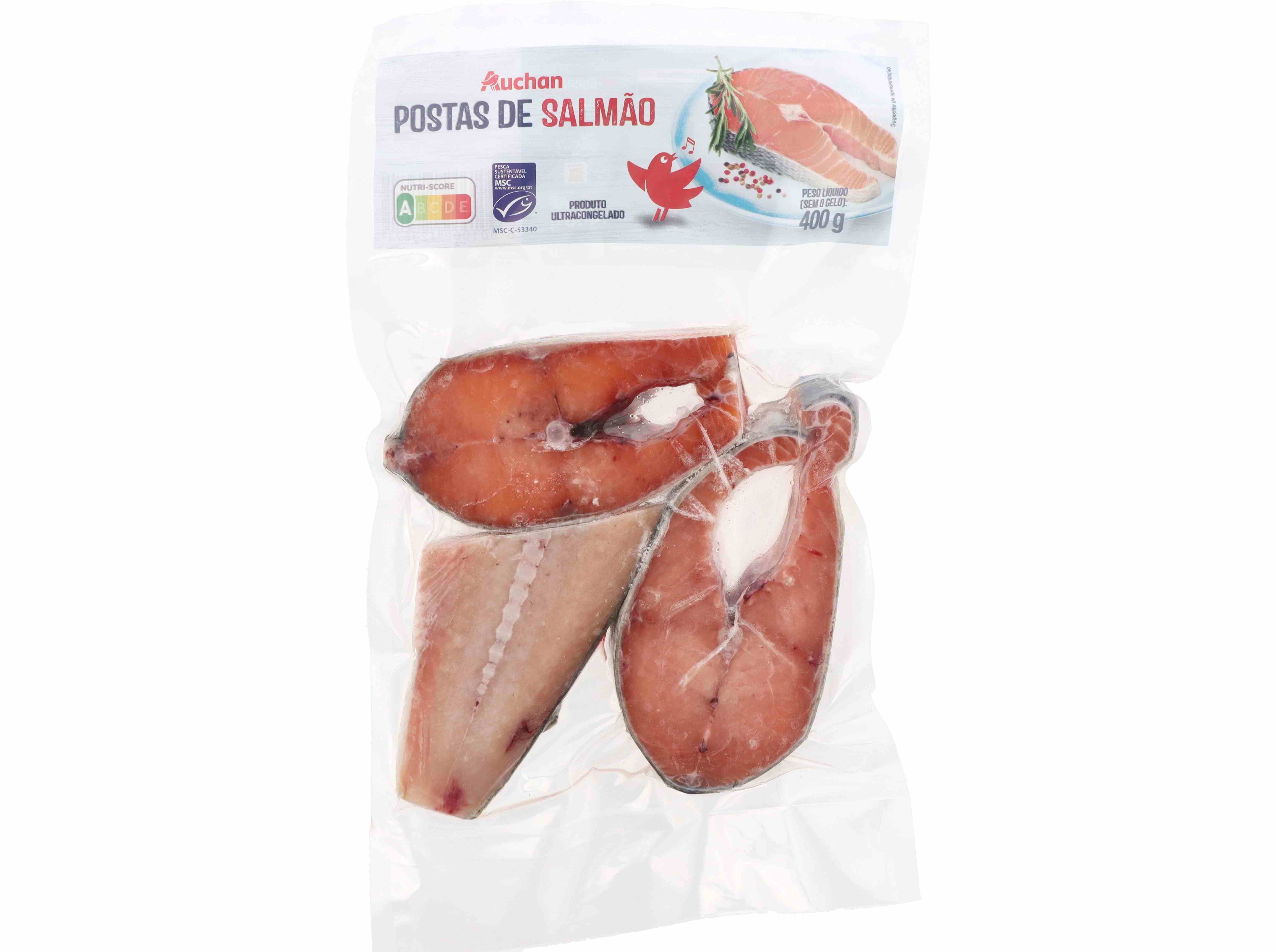 wrap de salmão fumado e manga