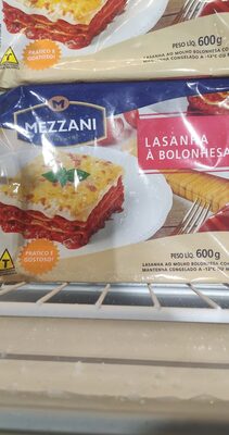 MEZZANI LASANHA À BOLONHESA