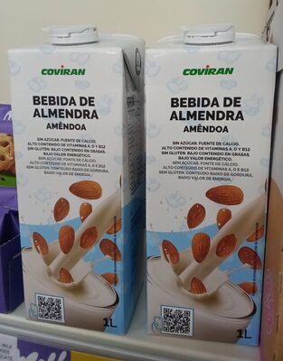 bebida de amêndoa coviran