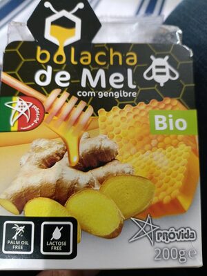 bolacha de Mel com gengibre