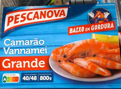 camarão vannamei grande