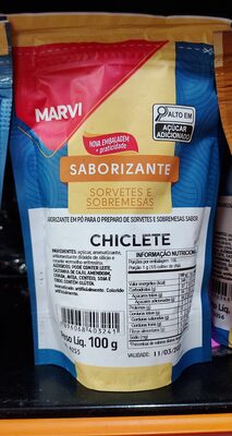 chiclete marvi