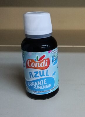 corante azul