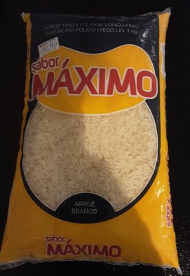 ARROZ BRANCO MÁXIMO