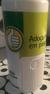 Adoçante em pastilhas