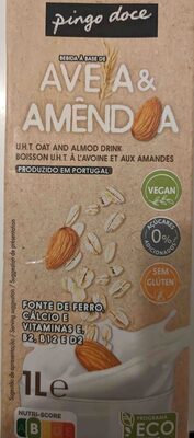 Bebida à Base de Aveia & Amêndoa