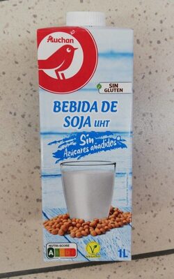 Bebida de soja uht Sin azúcares añadidos